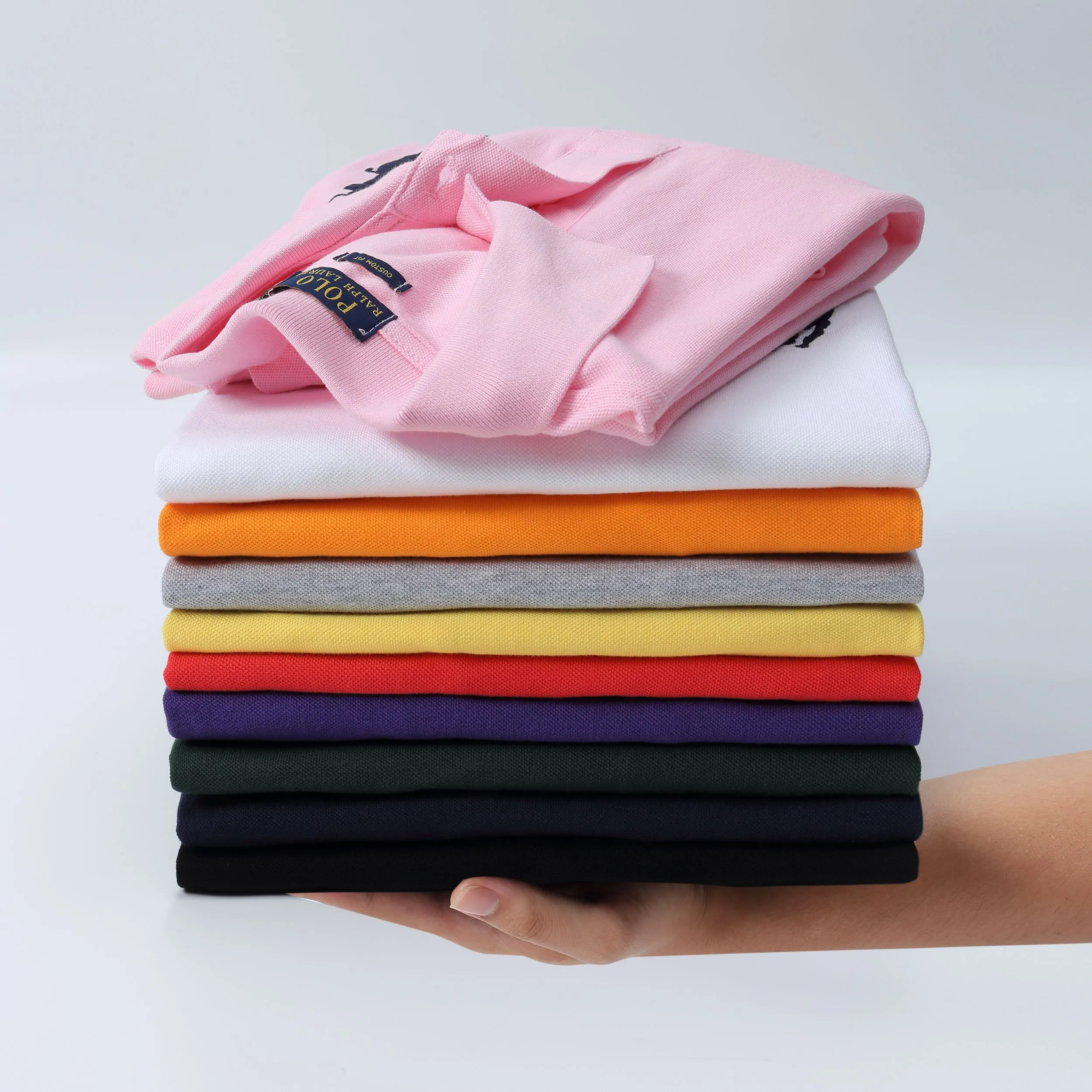 P190 Ralph Lauren polo pony logo long-sleeved polo shirt Item number: 9920 Color chart